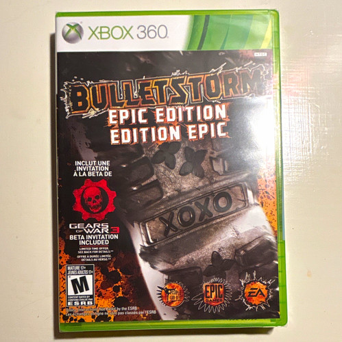 Xbox 360 bulletstorm epic - xbox,